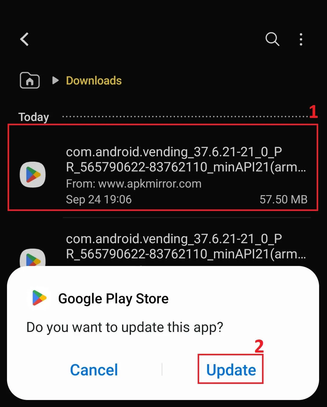 Install Play Store on your Android device